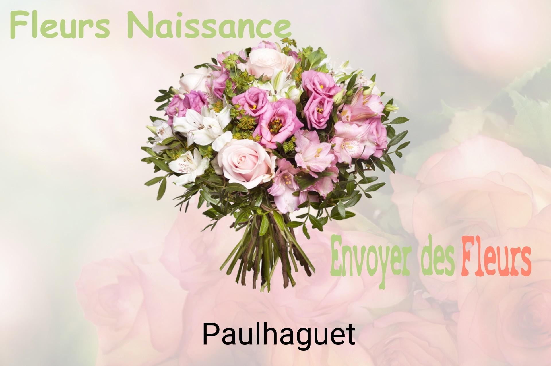 Bouquet de fleurs de naissance livré à Paulhaguet